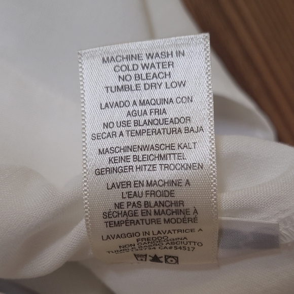 CLOTH & STONE Ivory Button-Up Shirt USED GOOD CONDITION ZISE S FOR WOMEN. - Picture 8 of 10